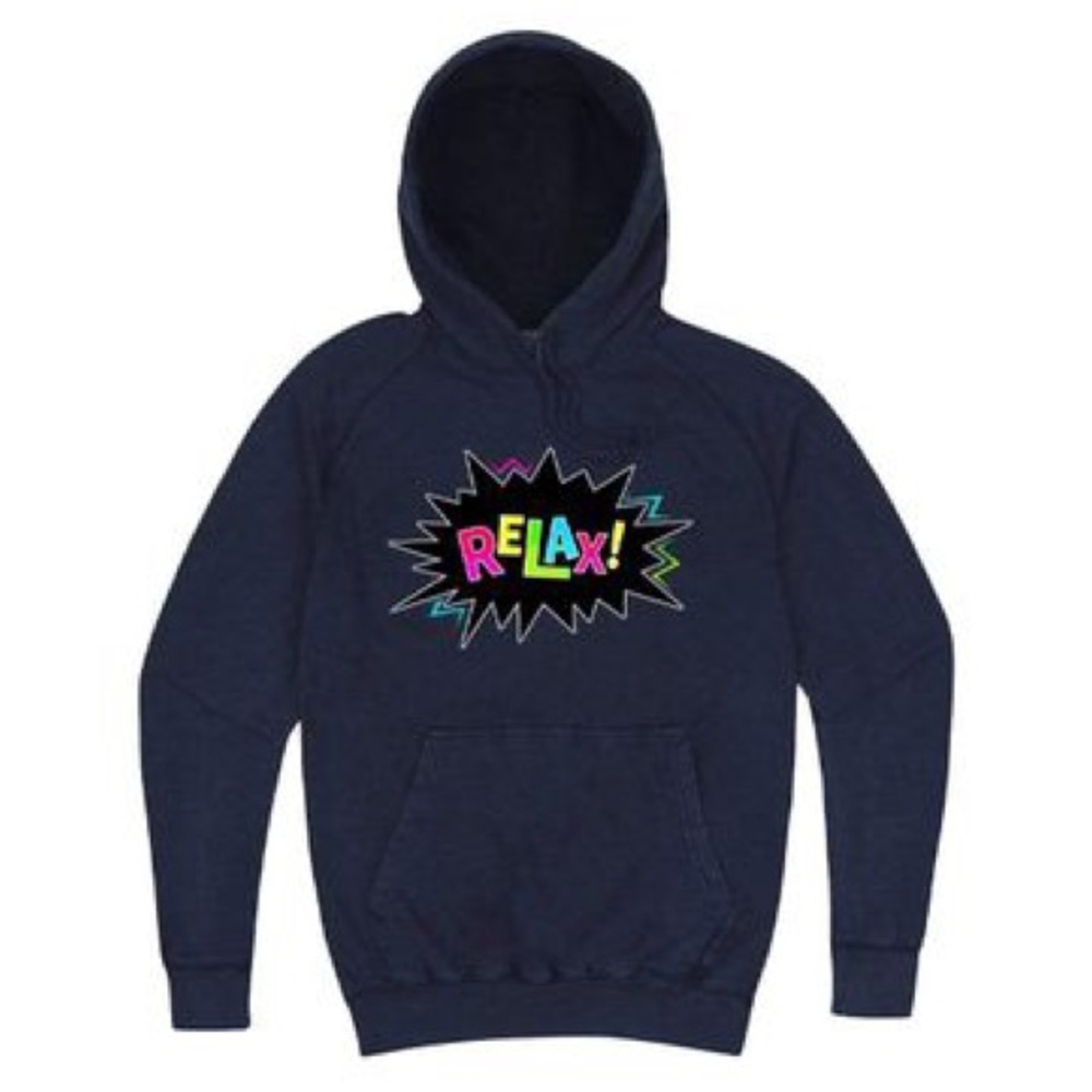 Colleen Ballinger and Erik Relax Podcast Blue Hoodie Merch Fanjoy!